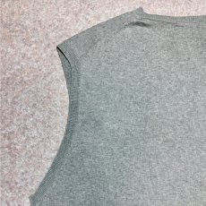 画像10: 「Polo by Ralph Lauren (ポロラルフローレン)」90s 00s 10s XLサイズ ピマコットン ライトグレー ポニー刺繍 ニット ベスト (10)