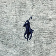 画像7: 「Polo by Ralph Lauren (ポロラルフローレン)」90s 00s 10s XLサイズ ピマコットン ライトグレー ポニー刺繍 ニット ベスト (7)