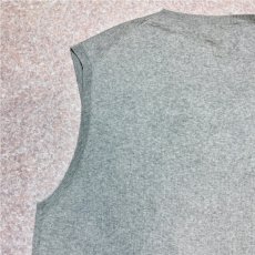 画像10: 「Polo by Ralph Lauren (ポロラルフローレン)」90s 00s 10s XLサイズ ピマコットン ライトグレー ポニー刺繍 ニット ベスト (10)