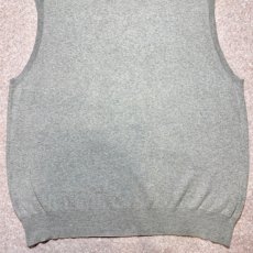 画像13: 「Polo by Ralph Lauren (ポロラルフローレン)」90s 00s 10s XLサイズ ピマコットン ライトグレー ポニー刺繍 ニット ベスト (13)