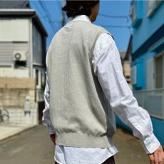 画像19: 「Polo by Ralph Lauren (ポロラルフローレン)」90s 00s 10s XLサイズ ピマコットン ライトグレー ポニー刺繍 ニット ベスト (19)