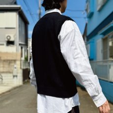 画像17: 「Polo by Ralph Lauren (ポロラルフローレン)」90s 00s 10s XLサイズ ラムズウール ブラック ポニー刺繍 ニット ベスト (17)