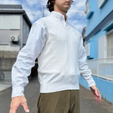 画像16: 「Polo by Ralph Lauren (ポロラルフローレン)」90s 00s 10s 20s S〜Mサイズ相当 ピマコットン オフホワイト ポニー刺繍 ニット ベスト (16)