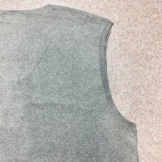 画像12: 「Polo by Ralph Lauren (ポロラルフローレン)」90s 00s 10s Lサイズ ピマコットン ライトグレー ポニー刺繍 ニット ベスト (12)