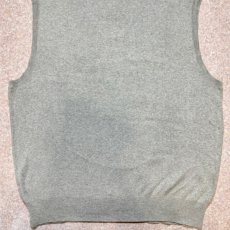 画像13: 「Polo by Ralph Lauren (ポロラルフローレン)」90s 00s 10s Lサイズ ピマコットン ライトグレー ポニー刺繍 ニット ベスト (13)