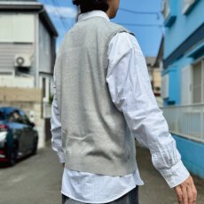 画像18: 「Polo by Ralph Lauren (ポロラルフローレン)」90s 00s 10s Lサイズ ピマコットン ライトグレー ポニー刺繍 ニット ベスト (18)