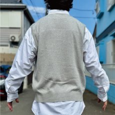 画像19: 「Polo by Ralph Lauren (ポロラルフローレン)」90s 00s 10s Lサイズ ピマコットン ライトグレー ポニー刺繍 ニット ベスト (19)