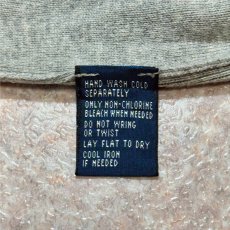 画像8: 「Polo by Ralph Lauren (ポロラルフローレン)」90s 00s 10s M〜Lサイズ相当 ピマコットン ライトグレー ポニー刺繍 ニット ベスト (8)