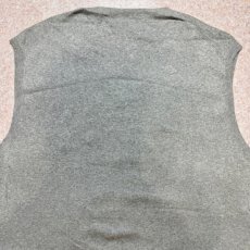 画像11: 「Polo by Ralph Lauren (ポロラルフローレン)」90s 00s 10s M〜Lサイズ相当 ピマコットン ライトグレー ポニー刺繍 ニット ベスト (11)