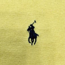 画像7: 「Polo by Ralph Lauren (ポロラルフローレン)」90s 00s 10s XLサイズ ピマコットン イエロー ポニー刺繍 ニット ベスト (7)