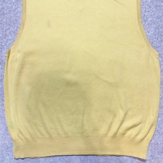 画像13: 「Polo by Ralph Lauren (ポロラルフローレン)」90s 00s 10s XLサイズ ピマコットン イエロー ポニー刺繍 ニット ベスト (13)