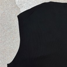 画像10: 「POLO RALPH LAUREN(ポロラルフローレン)」10s 20s Mサイズ ピマコットン ブラック ポニー刺繍 ニット ベスト (10)
