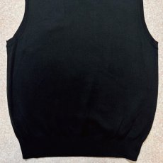 画像13: 「POLO RALPH LAUREN(ポロラルフローレン)」10s 20s Mサイズ ピマコットン ブラック ポニー刺繍 ニット ベスト (13)