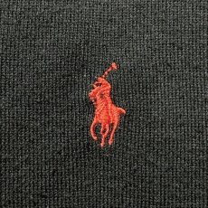 画像7: 「Polo by Ralph Lauren (ポロラルフローレン)」90s 00s 10s Lサイズ ピマコットン ネイビー ポニー刺繍 ニット ベスト (7)