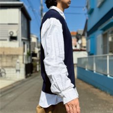 画像17: 「Polo by Ralph Lauren (ポロラルフローレン)」90s 00s 10s Lサイズ ピマコットン ネイビー ポニー刺繍 ニット ベスト (17)