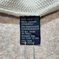 画像8: 「Polo by Ralph Lauren (ポロラルフローレン)」90s 00s 10s XLサイズ コットン オフホワイト ポニー刺繍 ローゲージ ニット ベスト (8)