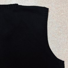 画像12: 「Polo by Ralph Lauren (ポロラルフローレン)」90s 00s 10s M〜Lサイズ相当 コットン ブラック ポニー刺繍 ローゲージ ニット ベスト (12)
