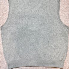 画像13: 「Polo by Ralph Lauren (ポロラルフローレン)」90s 00s 10s XLサイズ ピマコットン ライトグレー ポニー刺繍 ニット ベスト (13)