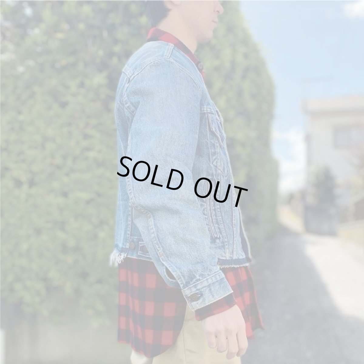 画像18: 「REMAKE(リメイク)」再構築 オリジナル リーバイス 70505 USA製 ノーカラー 3rdタイプ デニムジャケット (18)