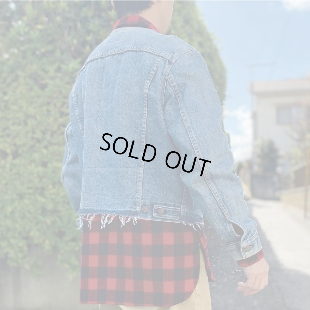 画像19: 「REMAKE(リメイク)」再構築 オリジナル リーバイス 70505 USA製 ノーカラー 3rdタイプ デニムジャケット (19)