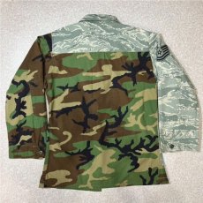 画像10: 「REMAKE(リメイク)」再構築 オリジナル 米軍 BDU ABU ウッドランドカモ×デジタルカモ ドッキングジャケット (10)