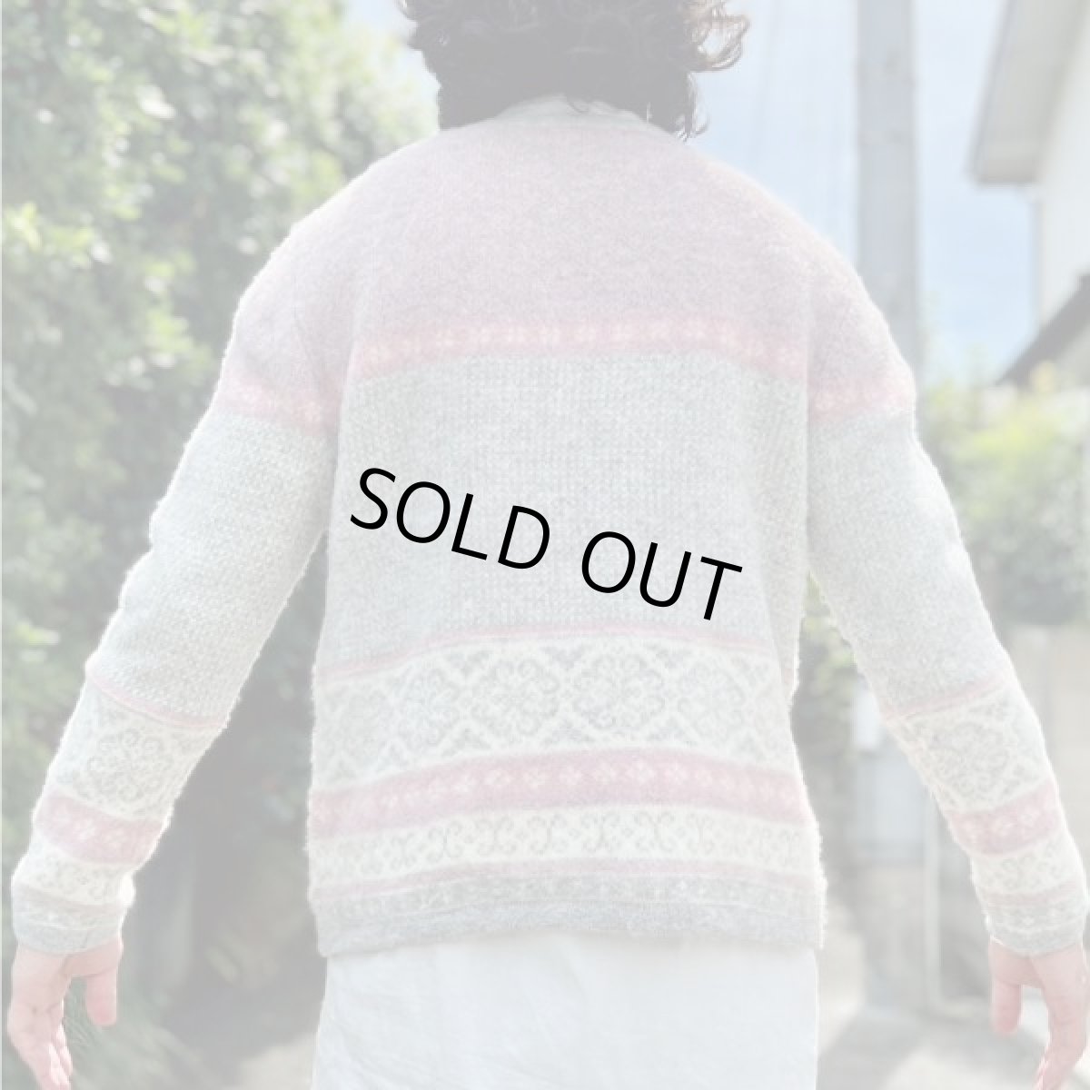 画像20: 「REMAKE(リメイク)」モヘア風 起毛加工 ブラッシュド 北欧 ノルウェー ニット10 【送料無料】 (20)