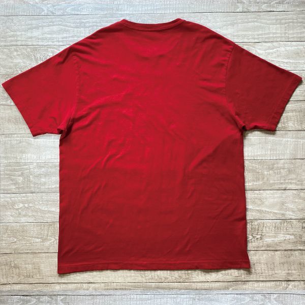 画像7: 「NAUTICA(ノーティカ)」ロゴプリント ヨット刺繍 レッド Tシャツ (7)