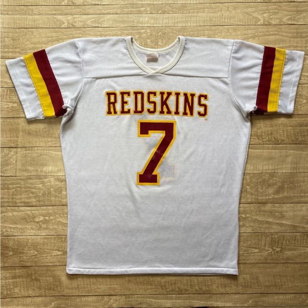 画像1: 「Rawlings(ローリングス)」ワシントン レッドスキンズ フットボールチーム NFL 7 USA製 ジャージ Tシャツ (1)