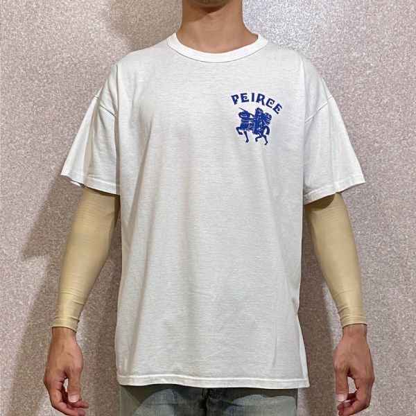 「 RUSSELL ATHLETIC(ラッセル アスレティック)」PEIRCEプリント Tシャツ