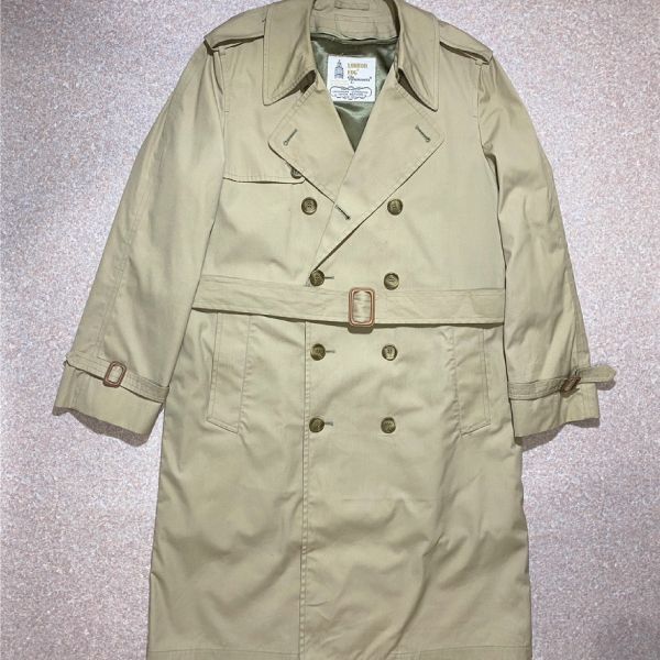 【希少】London fog trenchcoat トレンチコート　ライナー付き