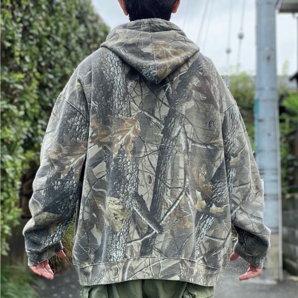 UNDEFEATED アンディフィーテッド パーカー サイズ:M 21SS タイガーカモ スウェット TIGER CAMO ICON HOODIE グリーンカモ 迷彩 トップス フーディー スウェットシャツ 【メンズ】【美品】