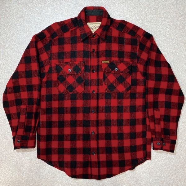 WOOLRICH】ブロックチェック ワークシャツ-