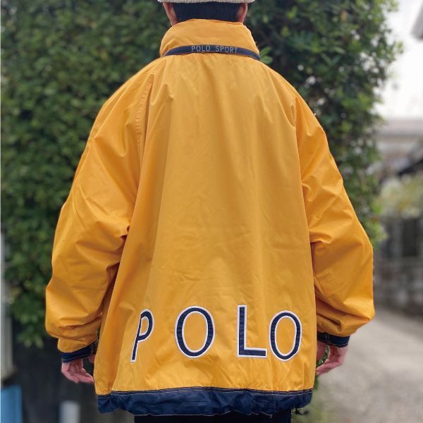 POLO SPORT　アノラックパーカー　ヴィンテージ　ナイロンジャケット