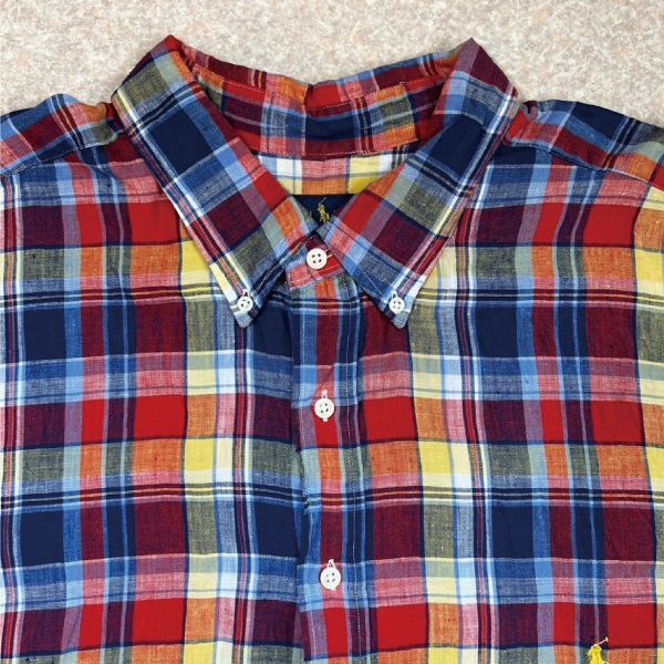 ラルフローレン 半袖シャツ チェックシャツ　サイズ100